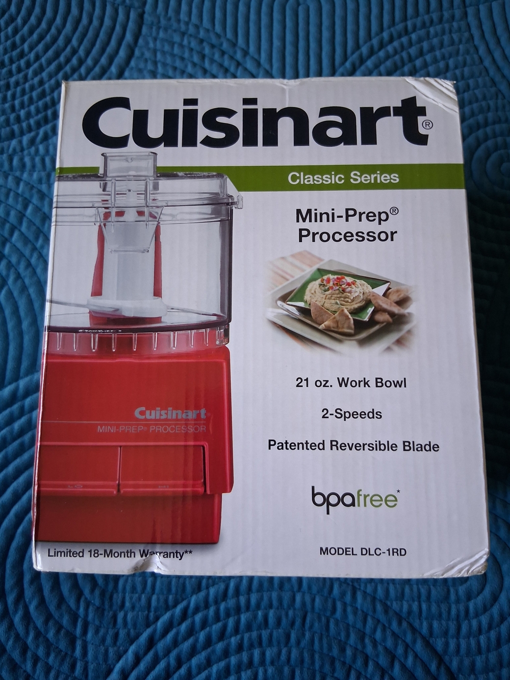 Cuisinart Red Mini-Prep Processor Classic Series NIB